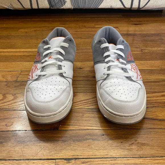 2007 Air Jordan Nu Retro 1 Low ‘Stealth Orange Blaze’ Size 11.5M Used W/ Box - Picture 6 of 9